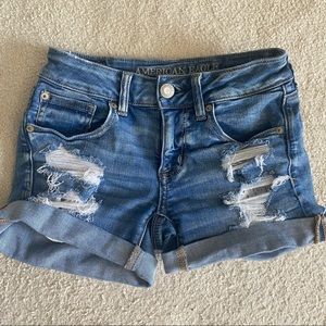 American Eagle Next Level Stretch Midi Shorts